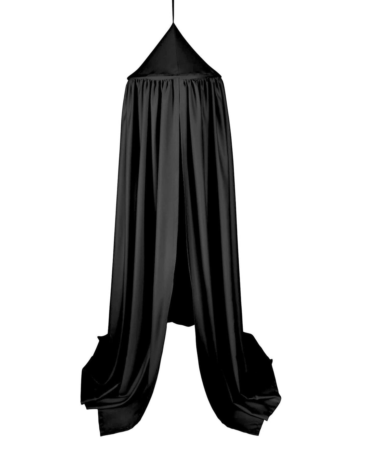Tipi baldachim 250cm bawełniany czarny